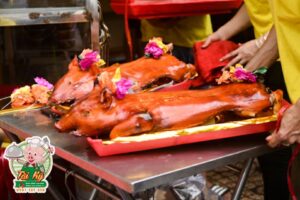 Heo quay cúng siêu đẹp