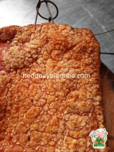 heo quay da giòn cực ngon