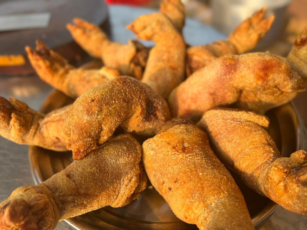 chân giò ủ muối
